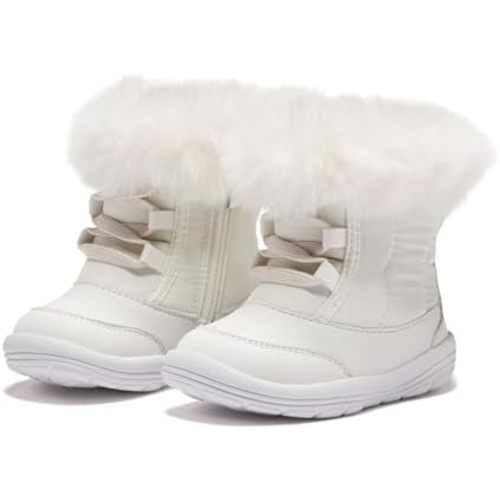 BMCiTYBM Toddler Snow Boots Baby Boys Girls Winter Warm Boots Infant High Top Shoes Faux Fur Bootie for Cold Weather Outdoor