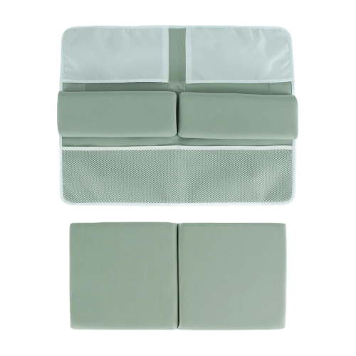 Baby Bath Kneeling Pad Set with Memory Foam for Knee Comfort and NonSlip Design During Infant Bath Time