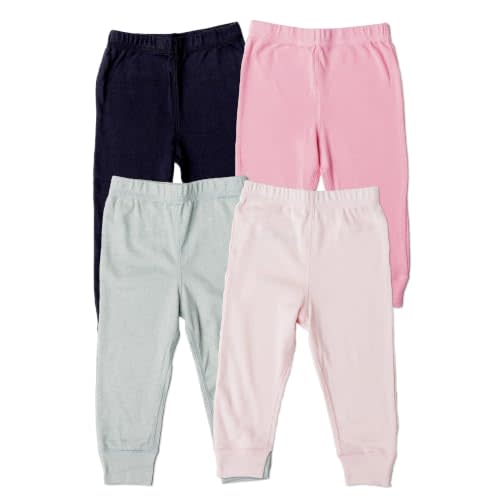 Gerber Baby Girls' Multi-Pack Active Pants Set