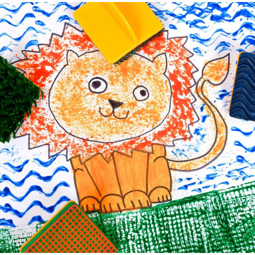 Textured Stampers for Dough, Ink, & Paint