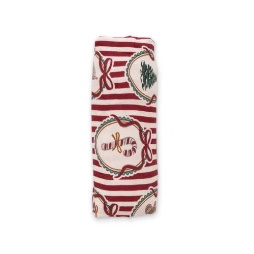 Peppermint Dreams Bamboo Stretchy Swaddle – Soft Newborn Baby Blanket by Ellie Sue