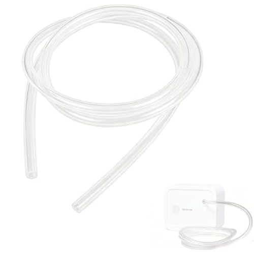 VANEST Replacement Tubing Compatible with Dr. Noze Best NozeBot Electric Nasal Aspirator, Silicone Hose for Electric Nose Cleaner BPA-Free Portable & Easy to Clean Nose Sucker Tube