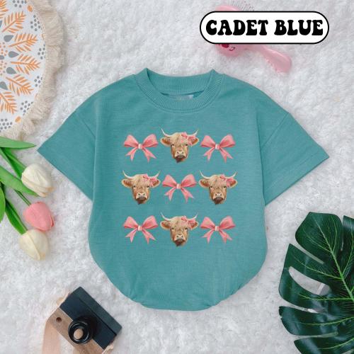 Cute Cow and Coquette Bow Baby Romper, Cute Farm baby clothing, Cow Newborn gifts, Western Owl, Baby Girl outfits, Western Country Outfits