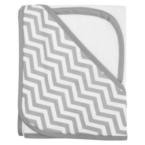 TL Care Organic Terry Hooded Towel Set - Gray