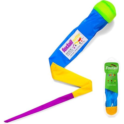 Foxtail Softie - Soft Safe Throw and Catch Ball - Original Toddler-Safe Toy by Cassidy Labs (Ages 3+)