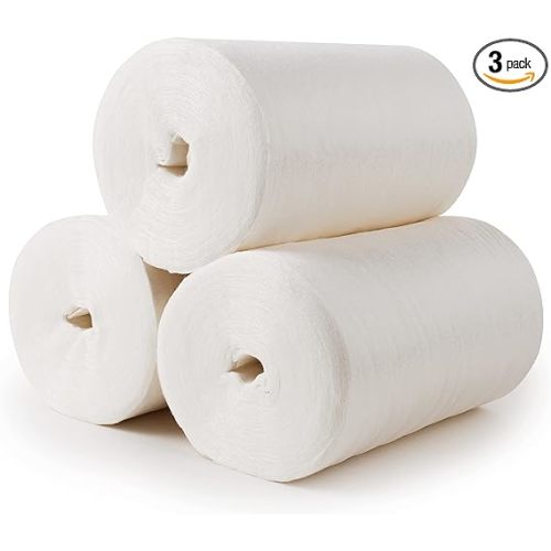 Diaper Liners for Cloth Diapers, 100 Disposable Sheets Per Roll, Made of Soft Material, by Nora's Nursery
