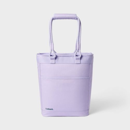 Tote 14 Cans Soft Sided Cooler Lilac Purple - Embark™: Insulated Small Cooler Bag