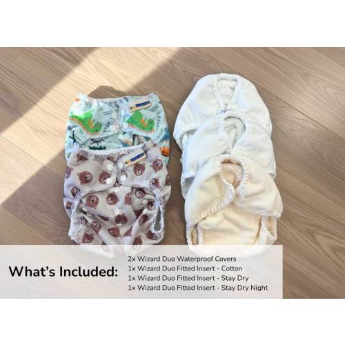 Wizard Duo Trial Package – Mother-ease Cloth Diapers