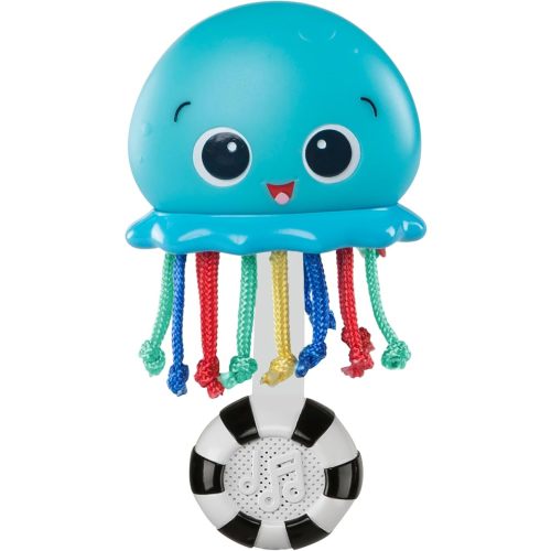 Baby Einstein Octoplush Musical Huggable Stuffed Animal Plush Toy, Learn Colors in 3 Languages, Blue, 11" Age 3 Month and up,