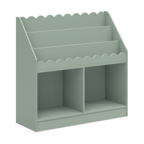 Sammy Scallop Bookcase | Wayfair