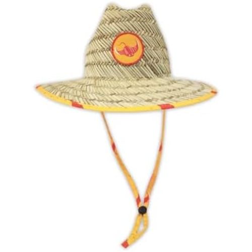 Baby Sun Hat (6–24 Months) – SPF 50+ Straw Hat with Removable Chin Strap, Adjustable Fit, Water-Resistant & Lightweight
