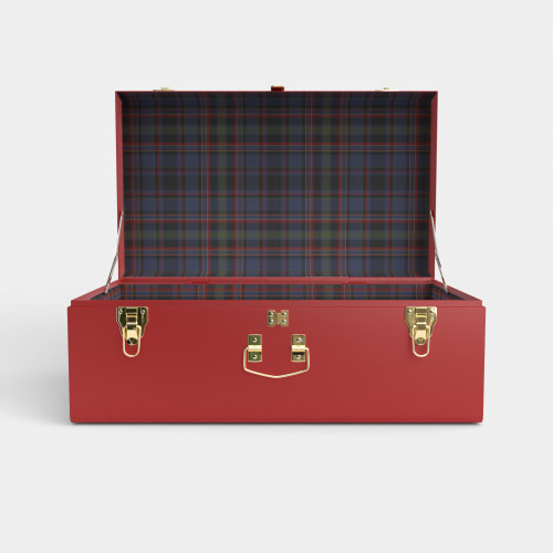 Grand Trunk - Red - PK Plaid / No Embroidery