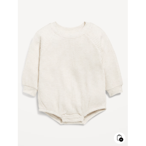 Long-Sleeve Fleece One-Piece Romper for Baby - 12-18mo