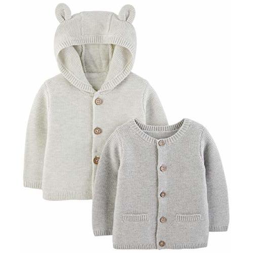 Simple Joys by Carter's Baby 2-Pack Knit Cardigan Sweaters