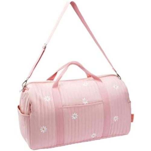 Women’s Travel Duffel Bag – Large Weekender & Overnight Travel Bag with Wet Pocket, Carry-On Friendly, Ideal as Hospital or Maternity Bag for Labor and Delivery