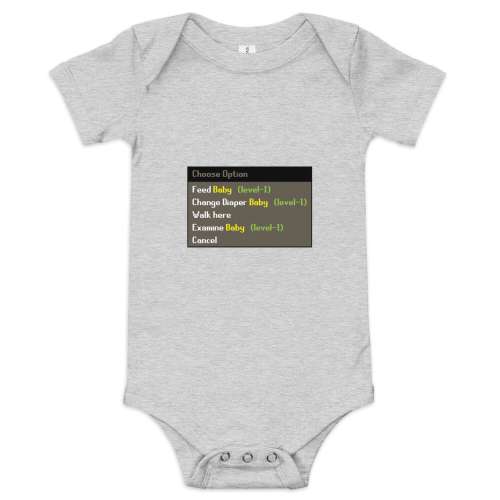 Old School Runescape - Baby NPC Bib