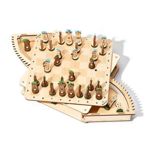 Build & Play Chess Set
