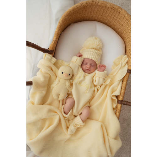 Knit Romper | Lemon – Little and Fern