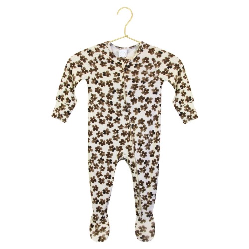 Print Zip Footie