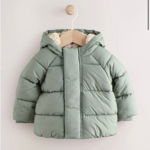 Buy Sage Green Baby Puffer Jacket (0mths-2yrs) from Next USA