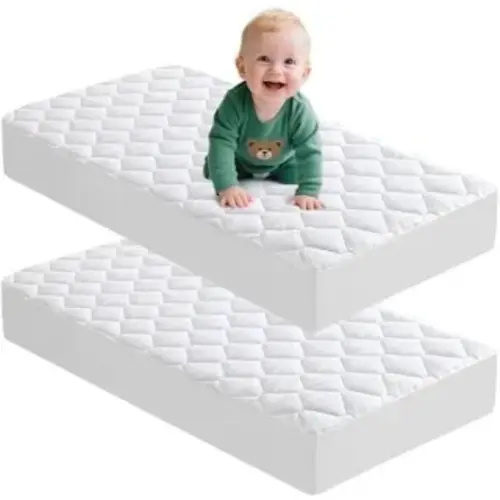 Crib mattress protector