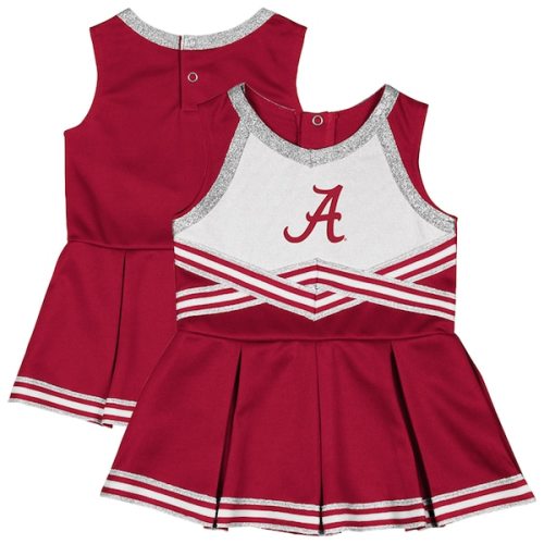 Girls Infant Colosseum Crimson Alabama Crimson Tide Lollipop Park Cheer Dress
