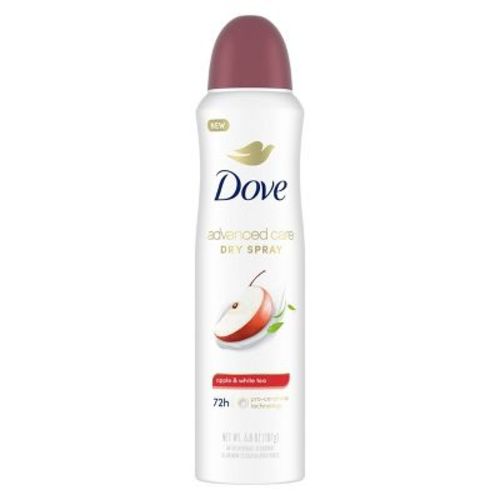 Dove Beauty Advanced Care Apple & White Tea 72-Hour Women's Antiperspirant & Deodorant Dry Spray - 3.8oz