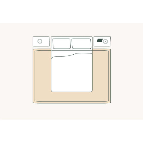 Aylin Diamond Tasseled Rug | Beige – Rugs USA