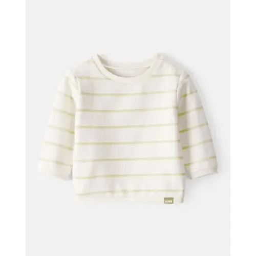 Baby Boy DayDream Fleece Long-Sleeve Pullover Sweatshirt - Ivory | Carter's