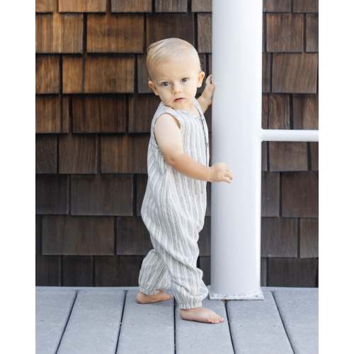 Woven Jumpsuit Nautical Stripe