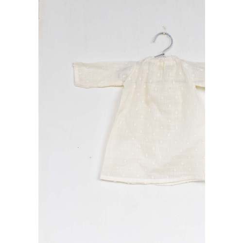Swiss Dot Hand-Loomed Cotton Dress, Woolgrass Farm | Viand Mercantile