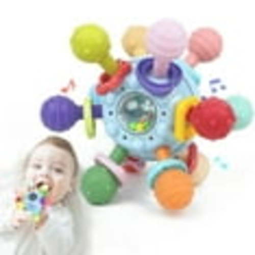 Cerbru Learning Developmental Toys Gifts for Infant, Blue