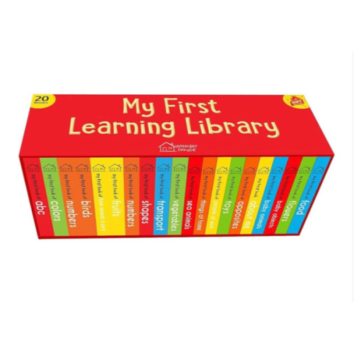 My First Complete Learning Library: Boxset of 20 Board Books Gift Set for Kids