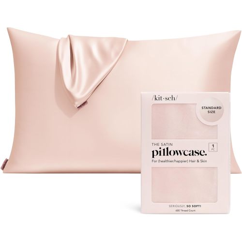 Kitsch Satin Pillowcase with Zipper