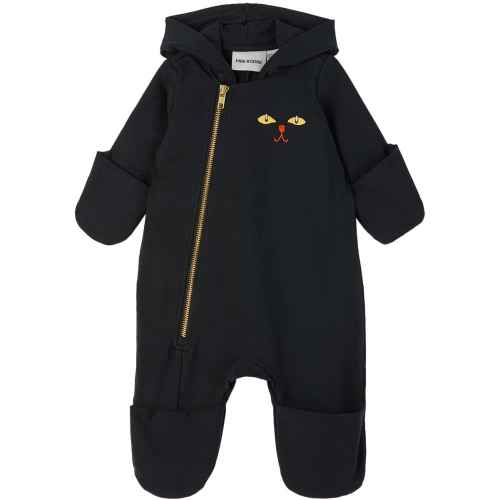 Baby Black Catsuit Jumpsuit