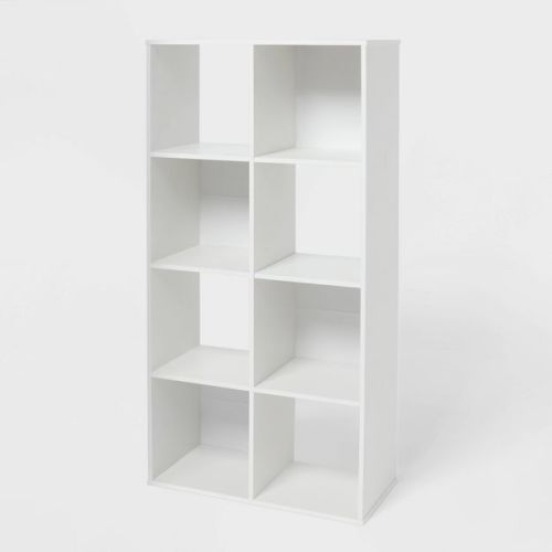 11" 8-Cube Book Shelf White - Brightroom™