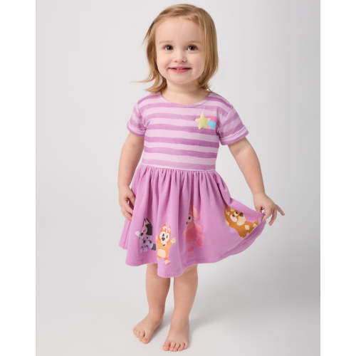 Bluey Friends Forever Short Sleeve Dress with Bloomer | Little Sleepies