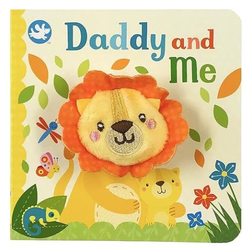 Daddy and Me - Children's Finger Puppet Board Book, Ages 1-3