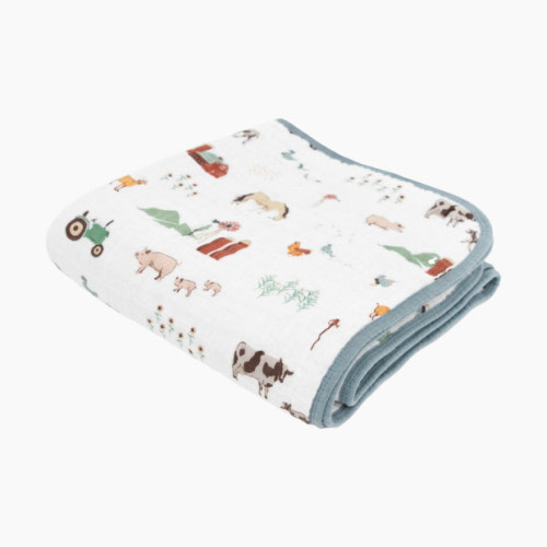 Little Unicorn Cotton Muslin Original Quilt - Farmyard
