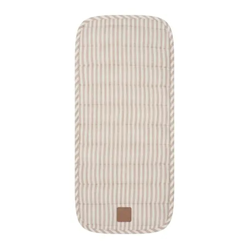 Natural Stripe Universal Linen Bassinet Liner