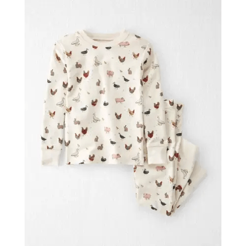 Toddler Organic Cotton Pajamas in Farm Friends - Little Planet | Carter's