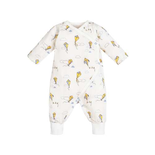 Muslin Side Snap Kimono - Kites