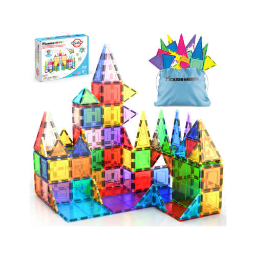 100pc Classic Magnetic Building Tiles Set, Ages 3+ | PicassoTiles