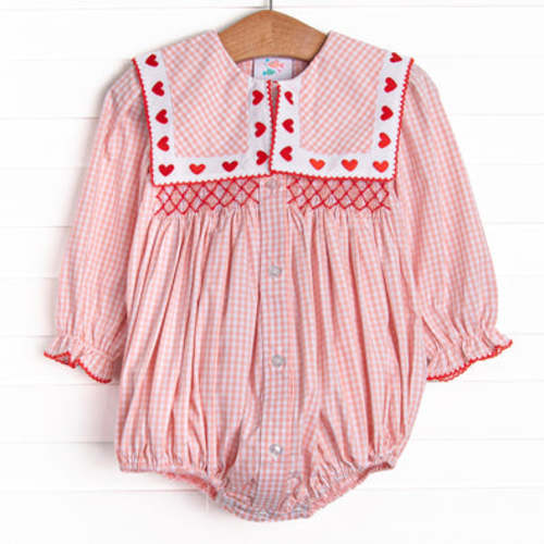 Close to the Heart Embroidered Bubble, Pink – Stitchy Fish