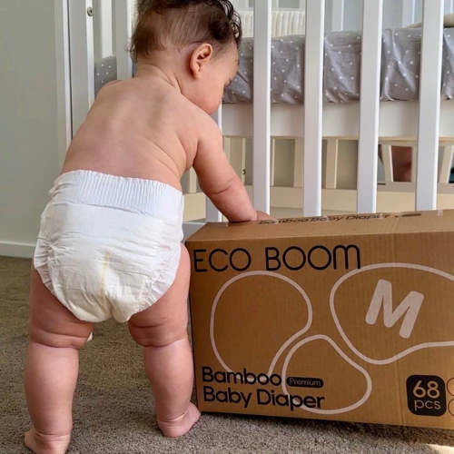 Box of Bamboo Nappies – Panda Baby Supplies | Non-Toxic Bamboo Baby Essentials