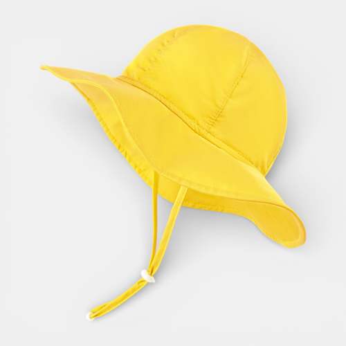 WhaleFold™ Baby Sun Hat UPF 50+ Yellow – HECCEI