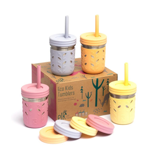 Stainless Steel 10oz Drinking Tumblers + Food Storage