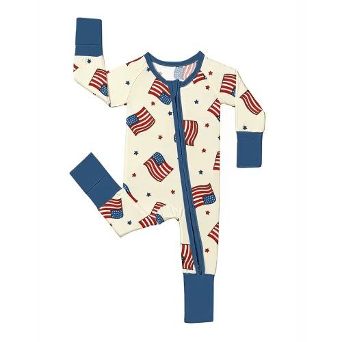 newborn baby boy bamboo fiber zippered onesie - Temu