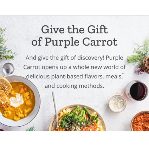 Give Purple Carrot Step1 | Purple Carrot