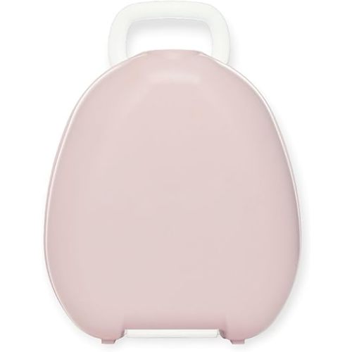 My Carry Potty - Blush Pink Travel Potty, Award-Winning Portable Toddler Toilet Seat for Kids to Take Everywhere